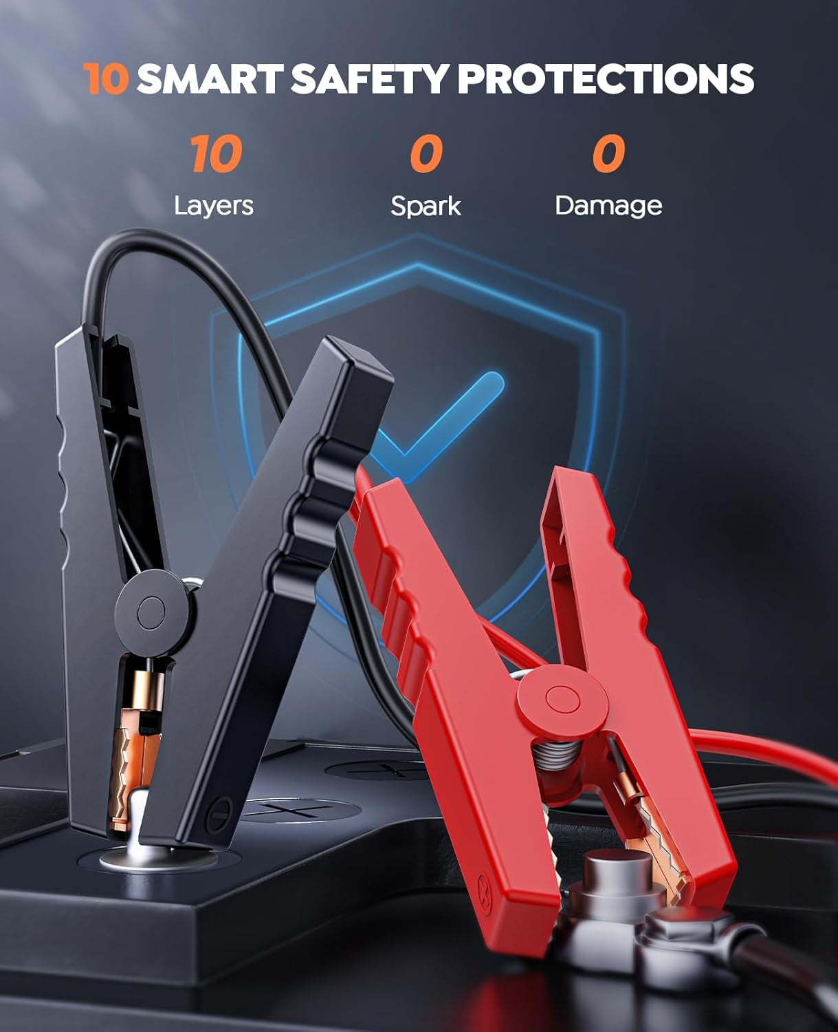 Jump Starter with Air Compressor