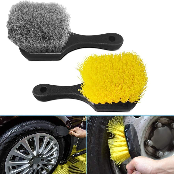 2 Set Wheel & Tire Brush Cleaner