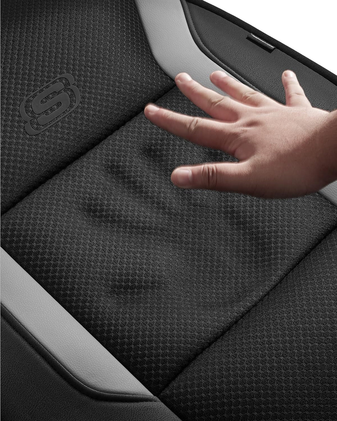 Memory Foam™ Car Seat Covers, Air Cool Mesh Thick Seat Covers,