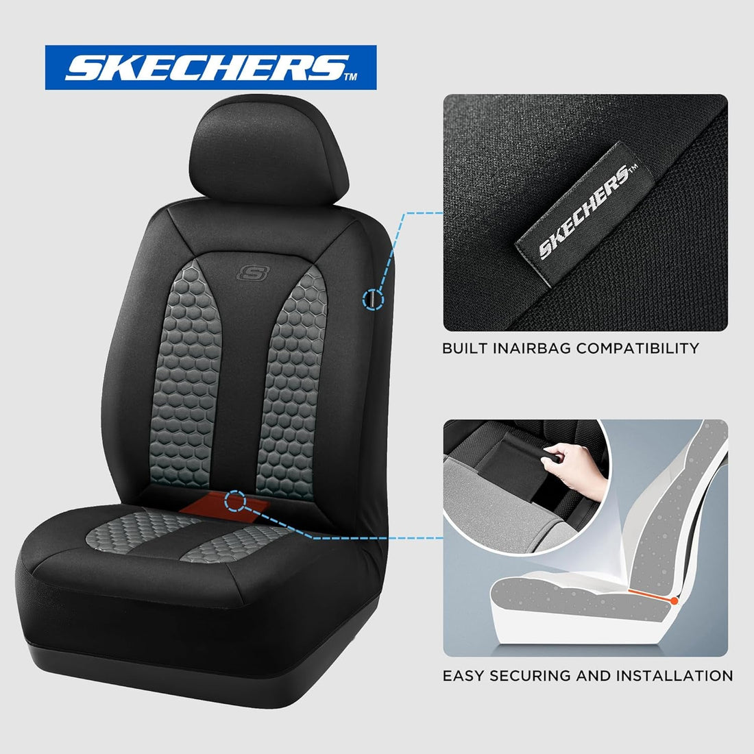 Memory Foam™ Car Seat Covers,