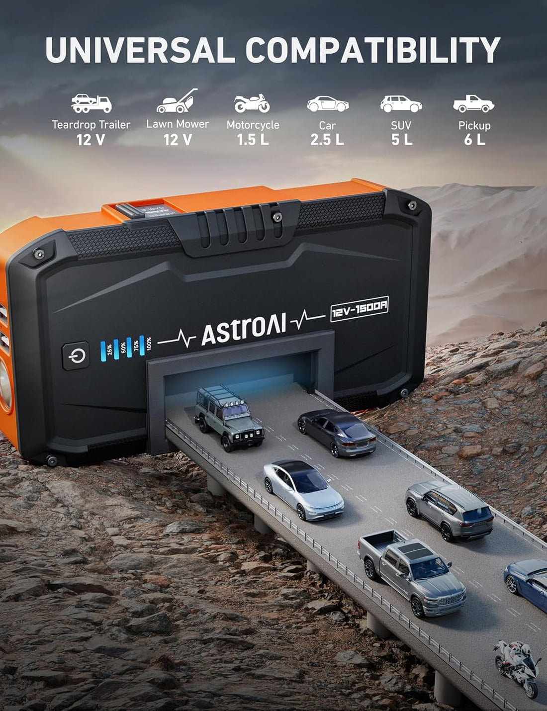 S8 Car Battery Jump Starter Power Bank