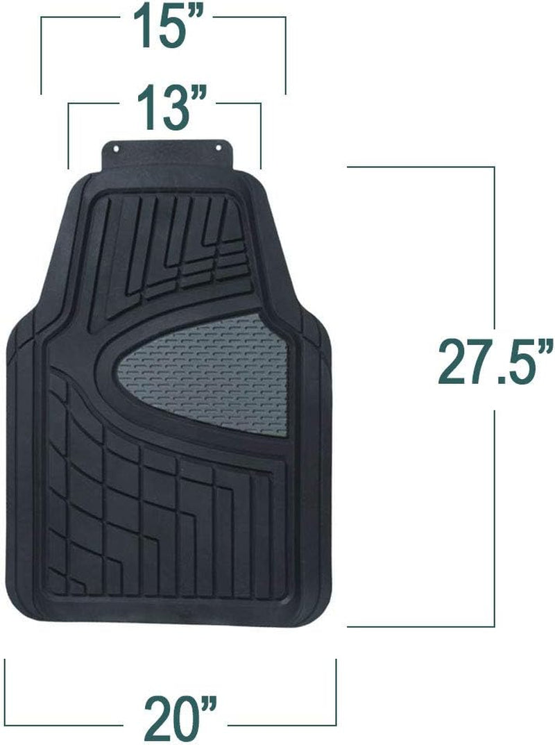 Automotive Floor Mats - Heavy-Duty Rubber Floor Mats for Cars