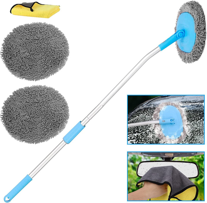 64'' Car Wash Brush Mop Kit,