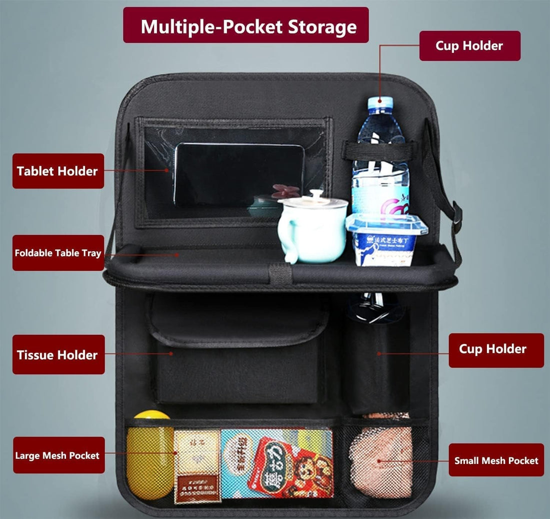 Auto Storage Bag Car Seat Back Box Backseat Holder Seat Back Organizer