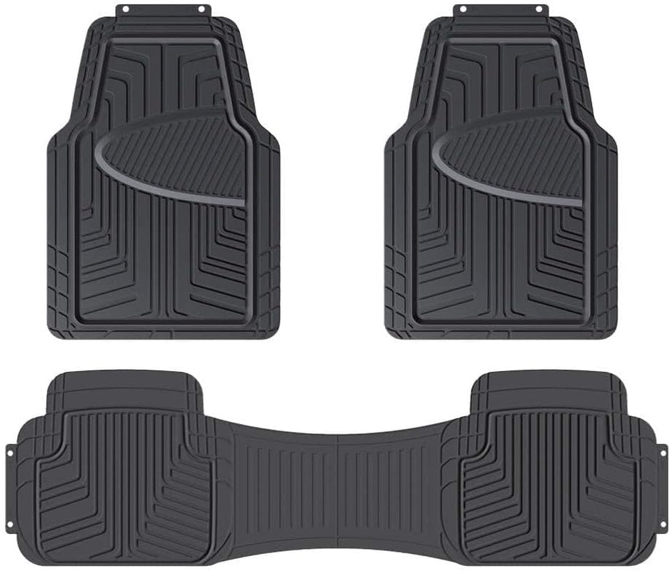 4-Piece Premium Rubber Floor Mat for Cars