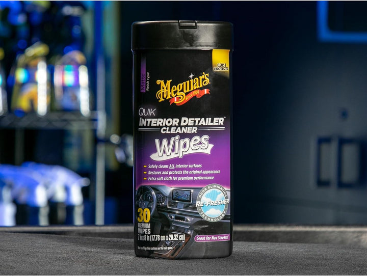 Quik Interior Detailer Cleaner Wipes