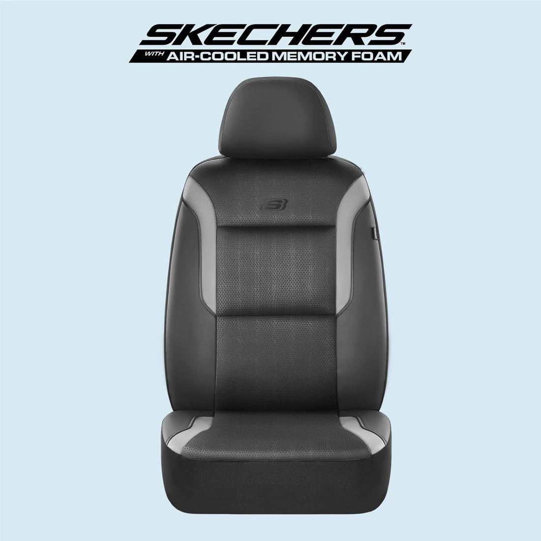 Memory Foam™ Car Seat Covers, Air Cool Mesh Thick Seat Covers,