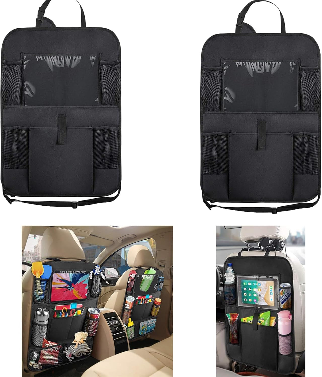 2PCS Car Back Seat Organizer