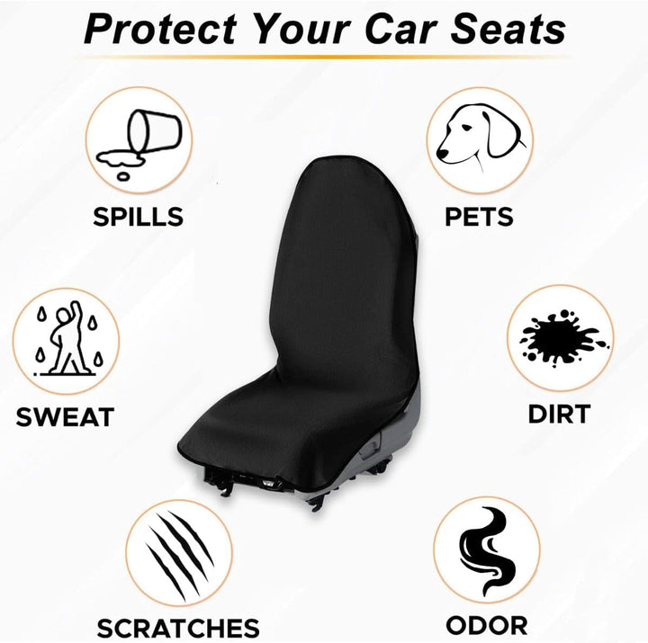 1PCS Sweat Towel Car Non-Slip Seat Cover