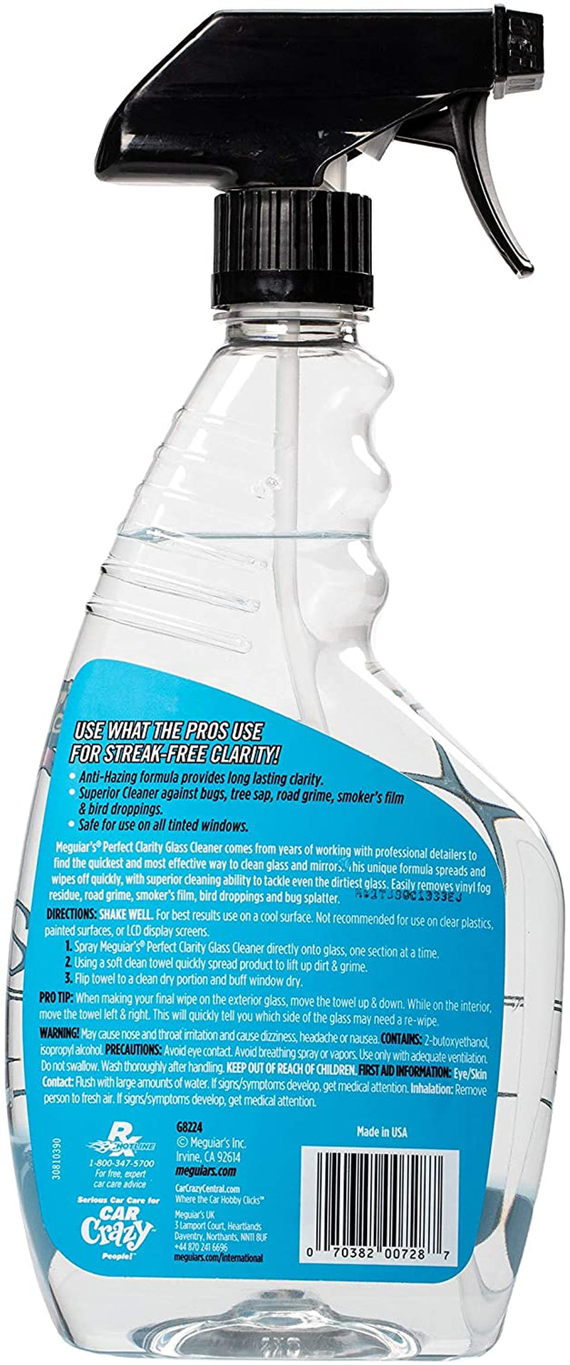 G8224 Perfect Clarity Glass Cleaner - 24 Oz.