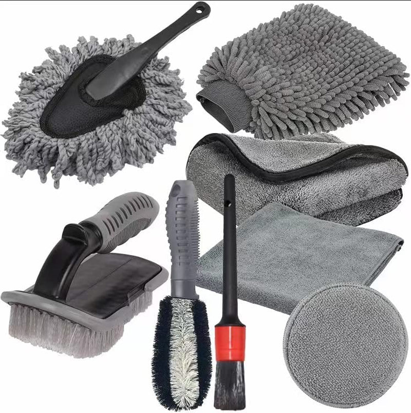 9Pcs Car Wash Cleaning Kit