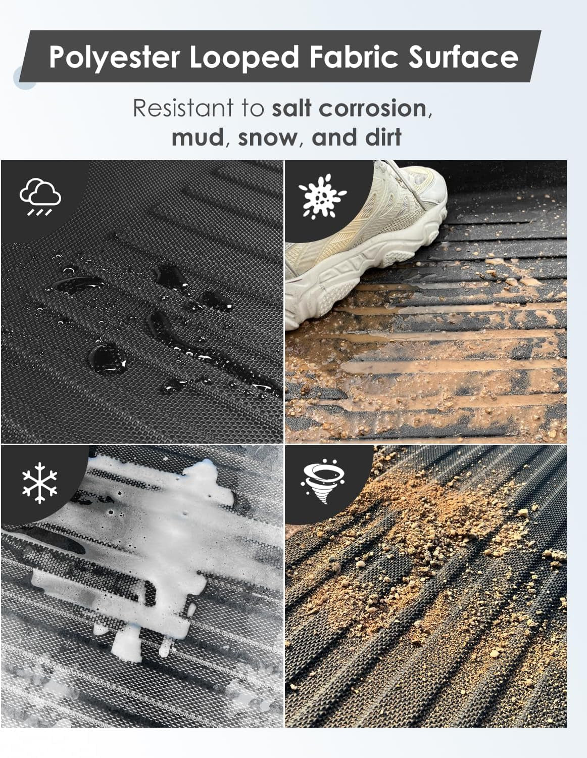 VINBY Floor Mats Made for Tesla Model 3 2024