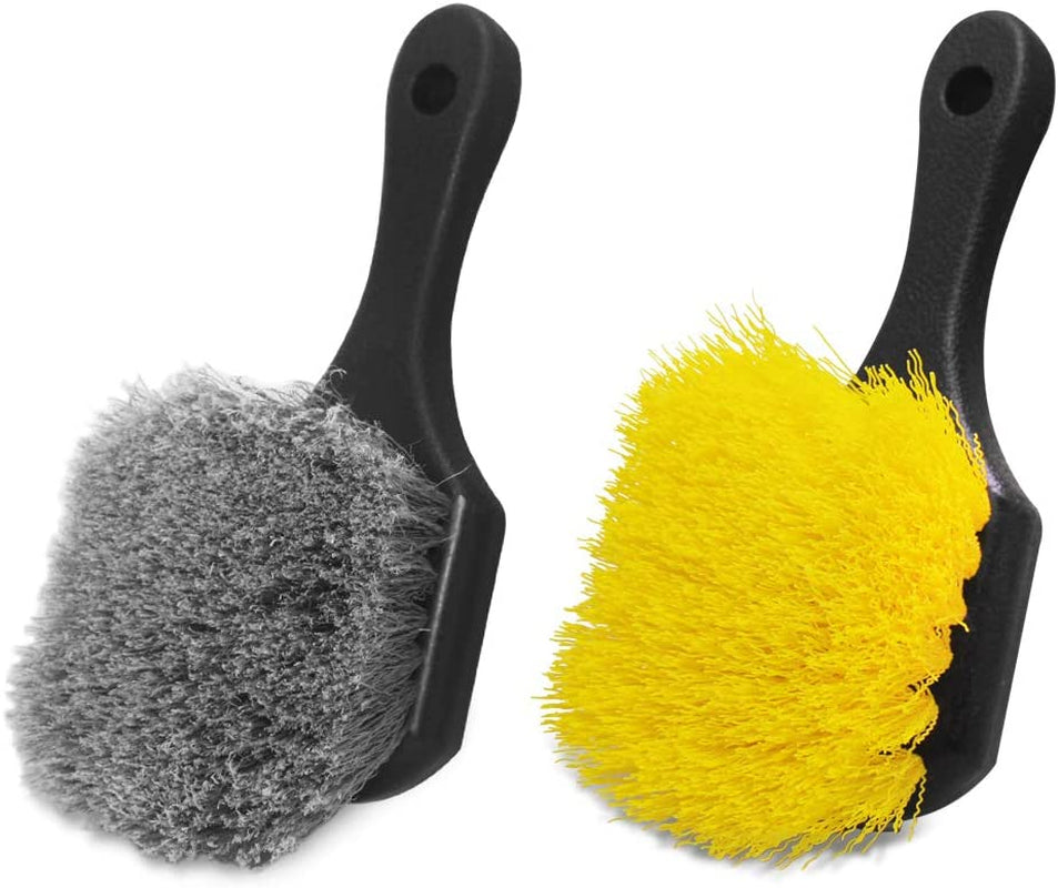 2 Set Wheel & Tire Brush Cleaner