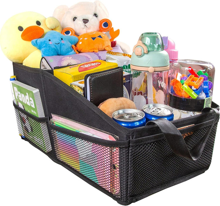 Car Seat Organizer for Front or Backseat, Travel Storage Accessories for Kids, Backseat