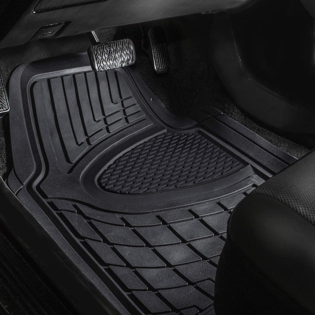 Automotive Floor Mats - Heavy-Duty Rubber Floor Mats for Cars