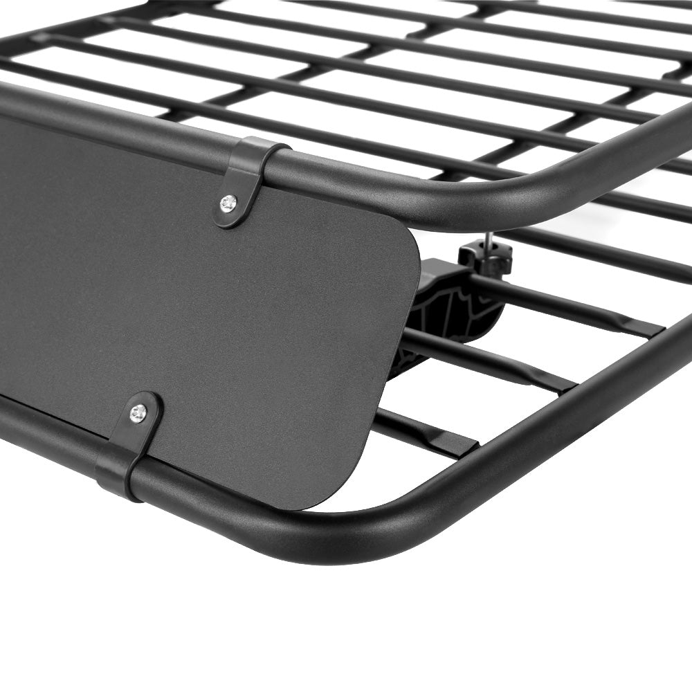 Universal Car Roof Rack Basket Luggage Vehicle Cargo Carrier 160cm Black