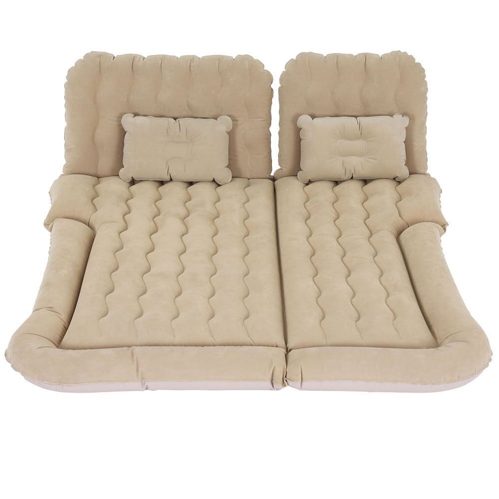 Car Mattress 175x130 Inflatable SUV Back Seat Camping Bed - Beige