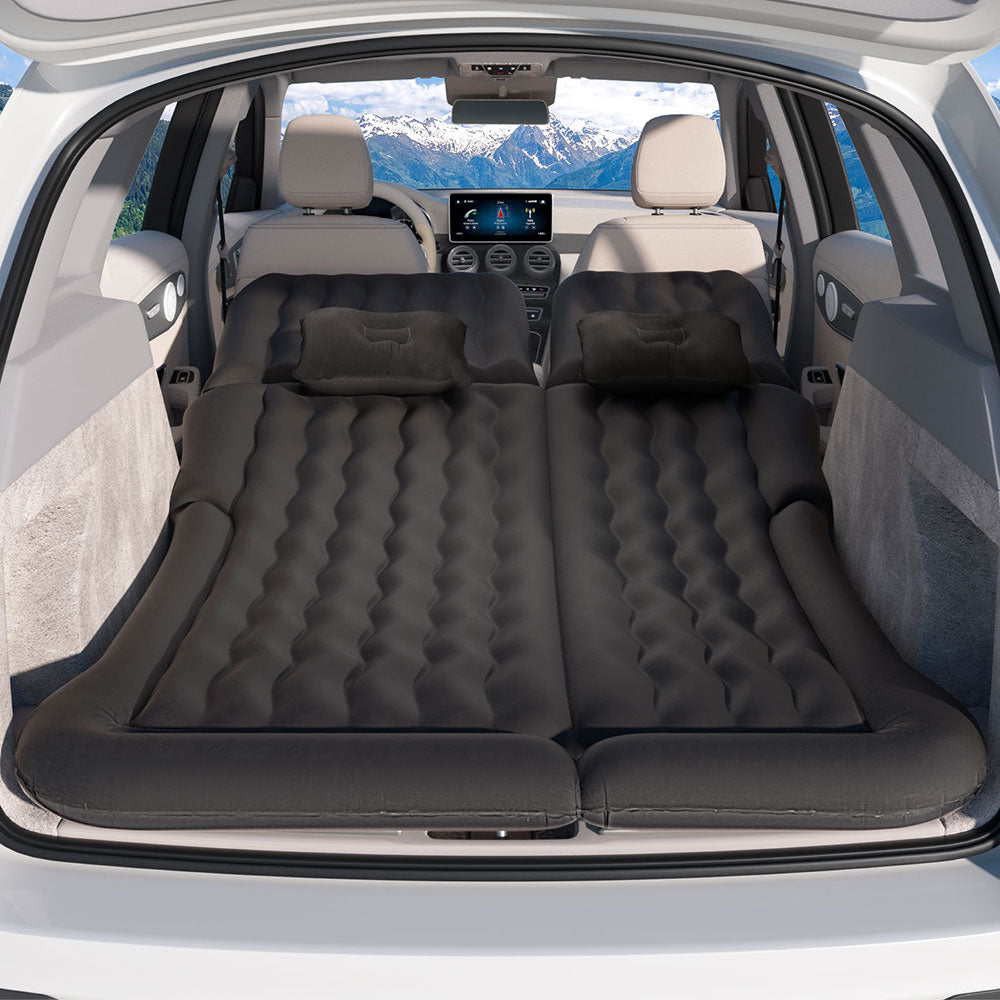 Car Mattress 175x130 Inflatable SUV Back Seat Camping Bed - Black