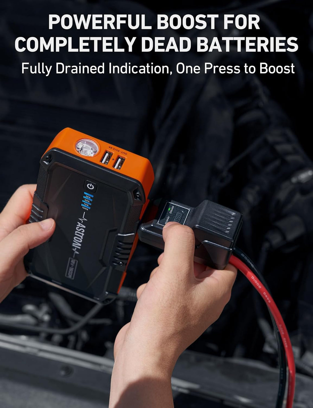 S8 Car Battery Jump Starter Power Bank