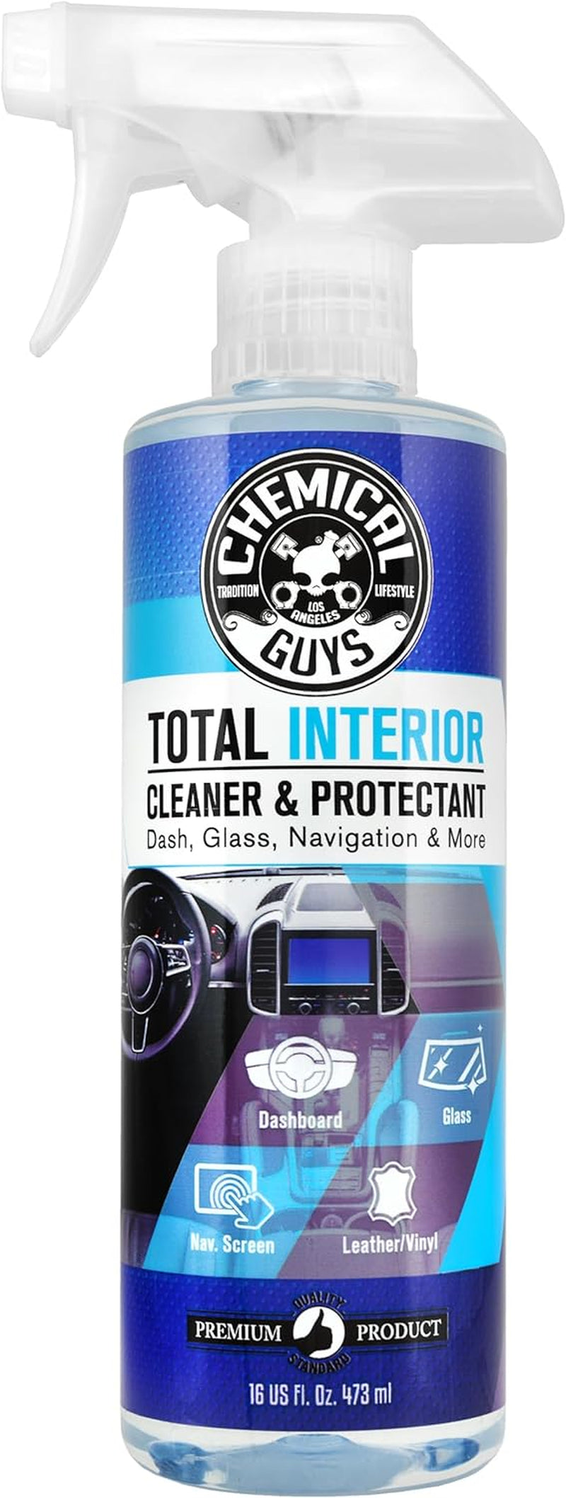 SPI22016 Total Interior Cleaner and Protectant, Safe for Cars, Trucks, Suvs, Jeeps, Motorcycles, Rvs & More, 473 Ml