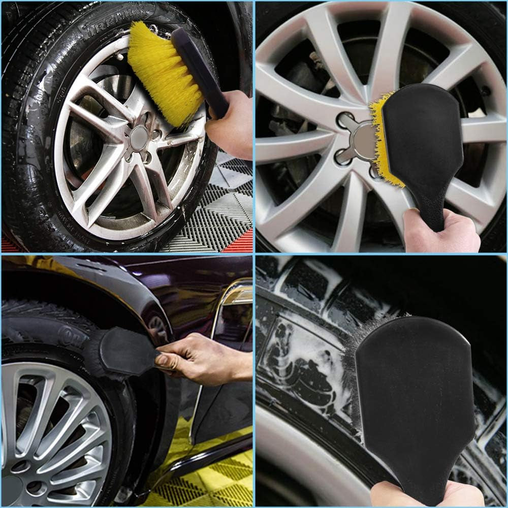 2 Set Wheel & Tire Brush Cleaner