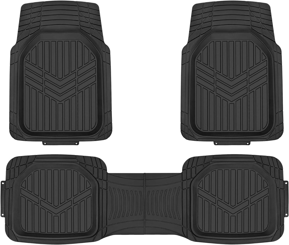 4-Piece Premium Rubber Floor Mat for Cars