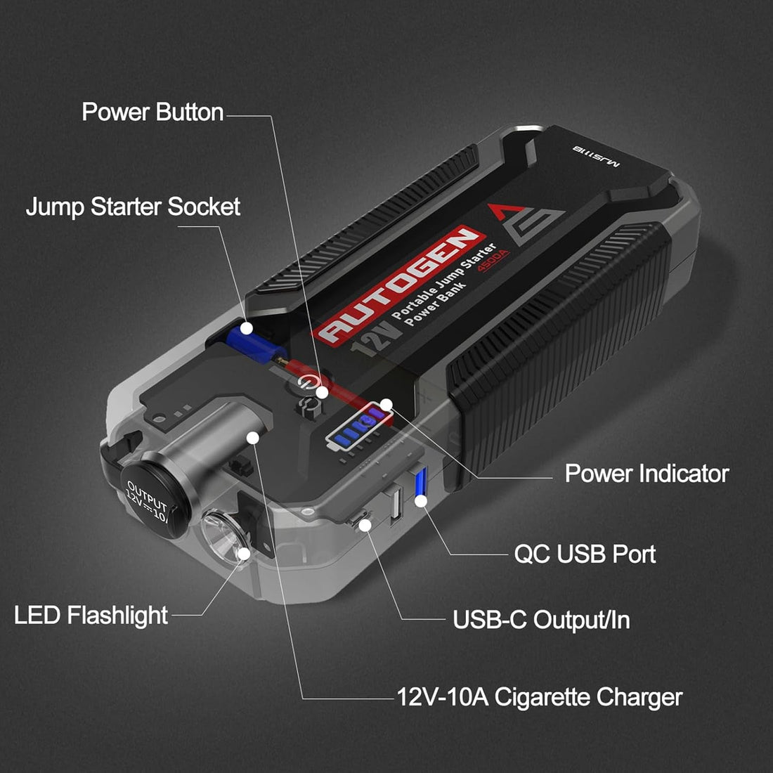 Car Battery Jump Starter