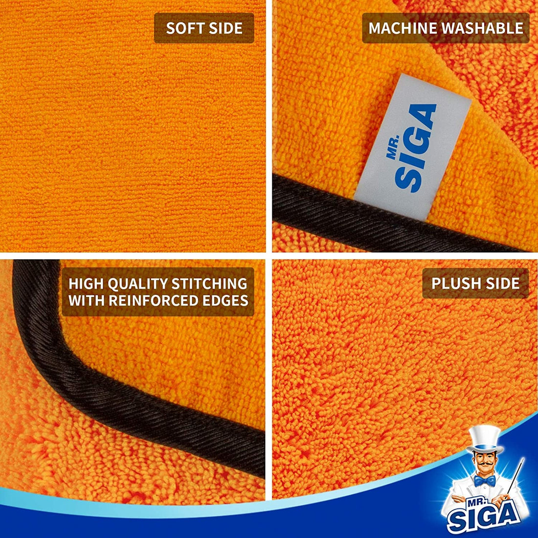 Professional Premium Microfiber Towels for Household Cleaning