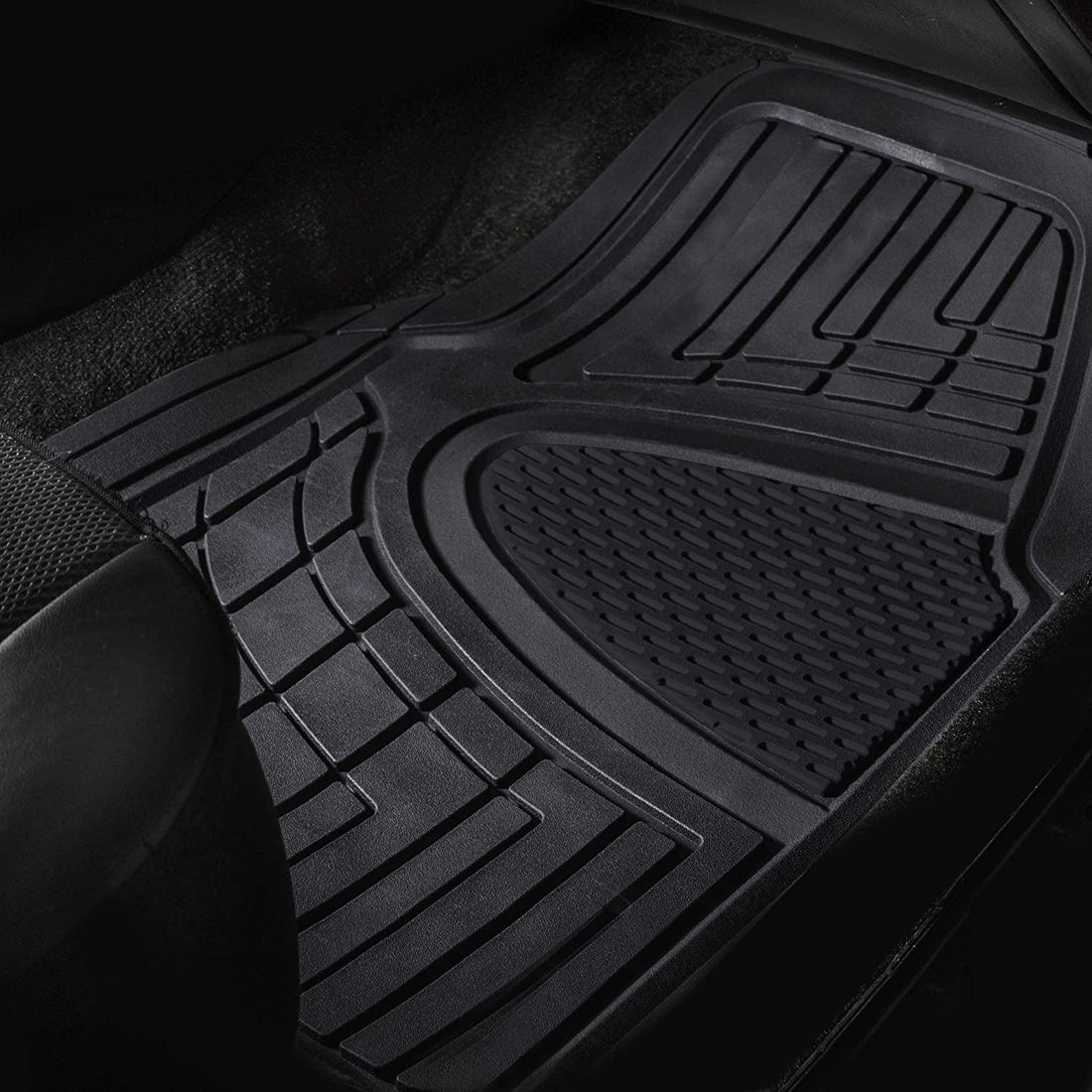 Automotive Floor Mats - Heavy-Duty Rubber Floor Mats for Cars